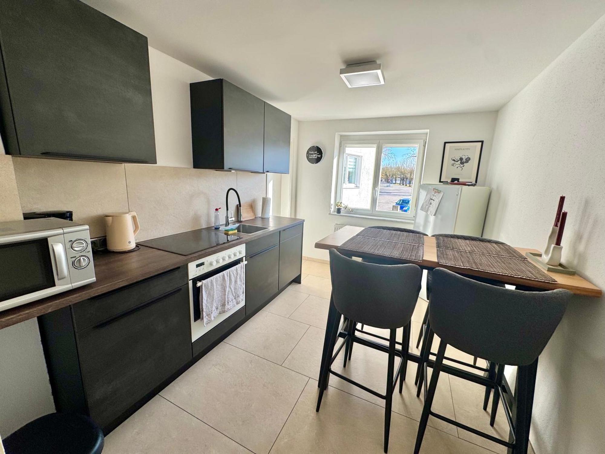 3 Zimmer Apartment Mit Flussblick - Self Check-In Eggenfelden Exterior photo